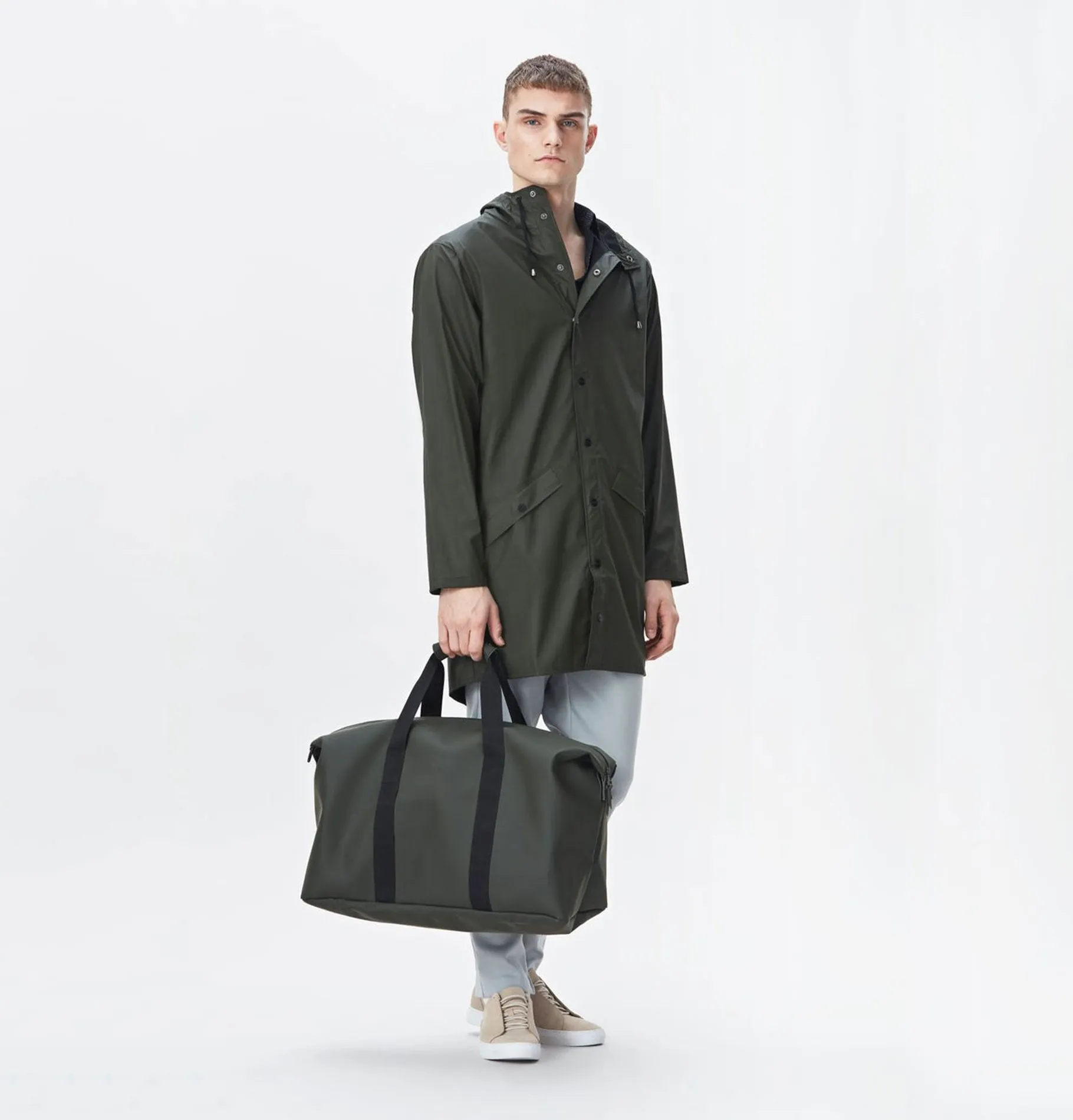 RAINS Weekend Bag - Green