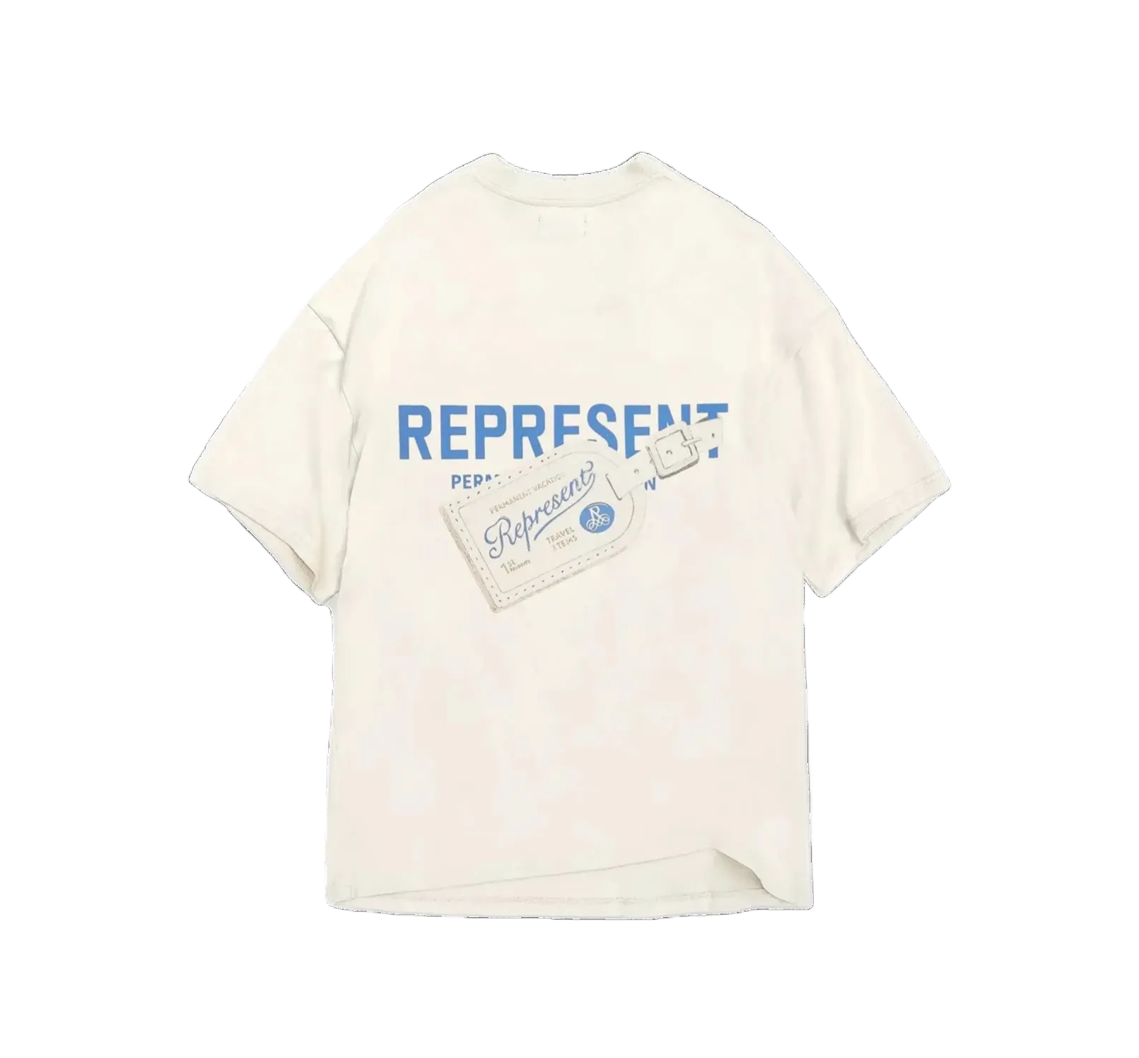Represent Luggage Tag Tee White