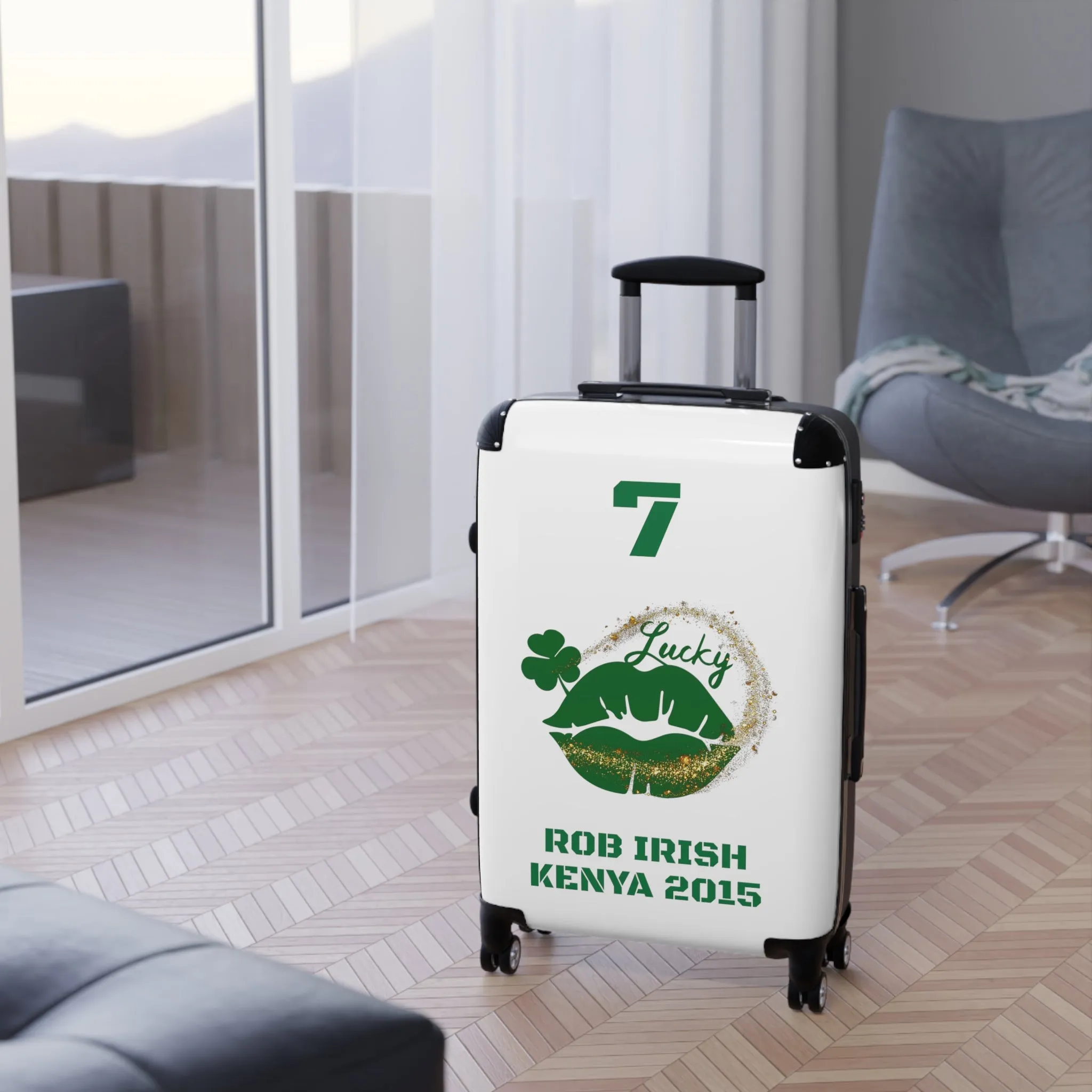 Rob Irish kenya 2015 Suitcase