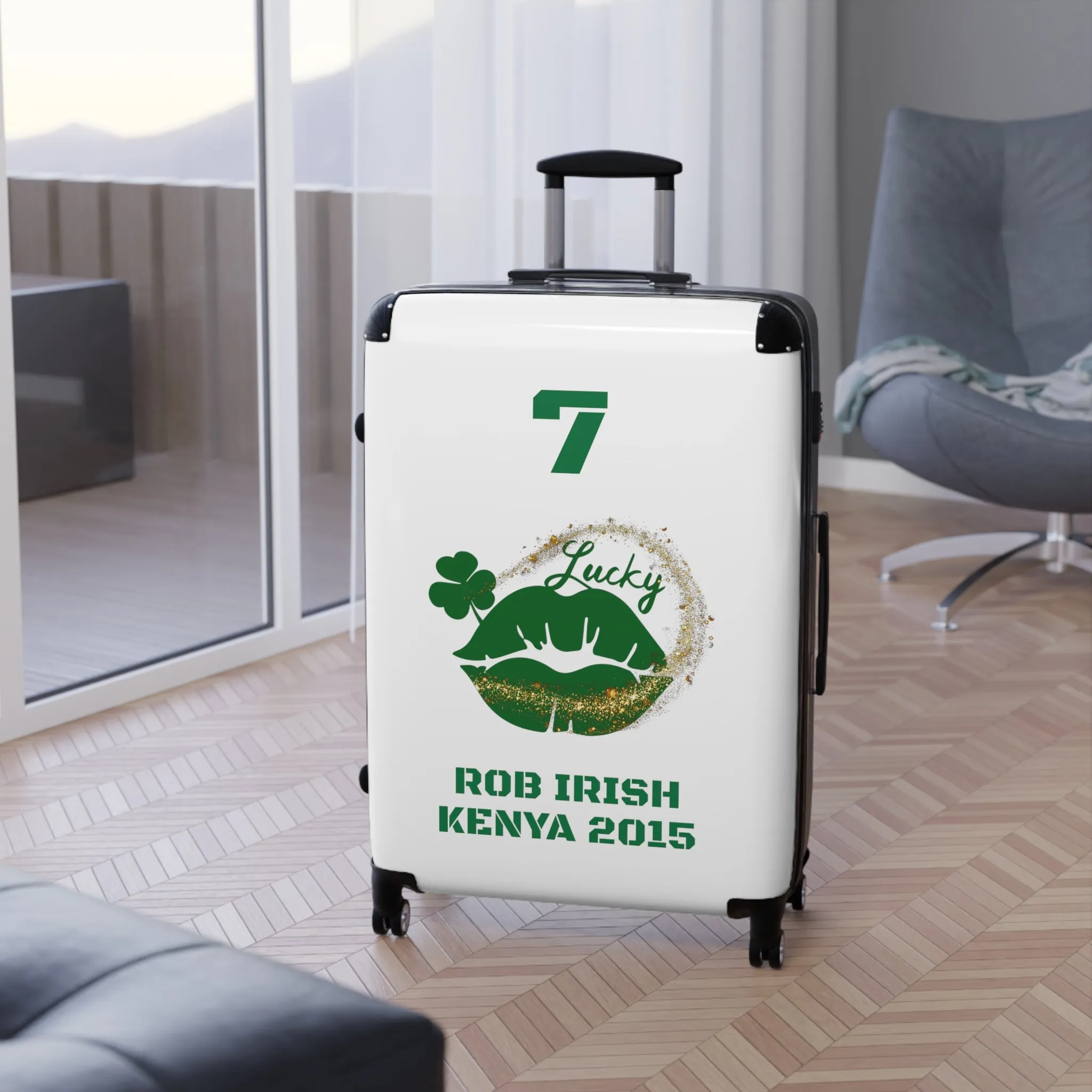 Rob Irish kenya 2015 Suitcase