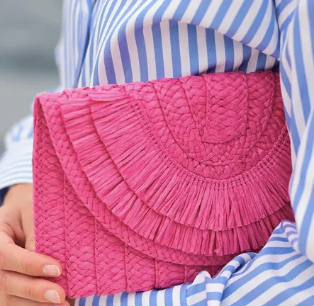 Sarah Clutch - Fuchsia