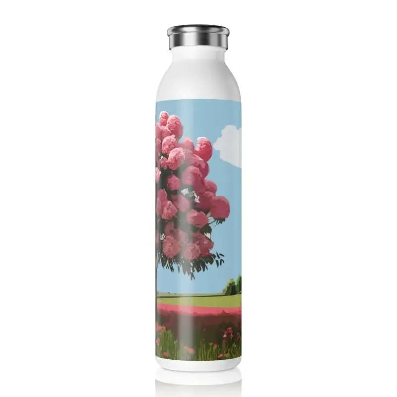 Sleek Slim Rose Tree Water Bottle