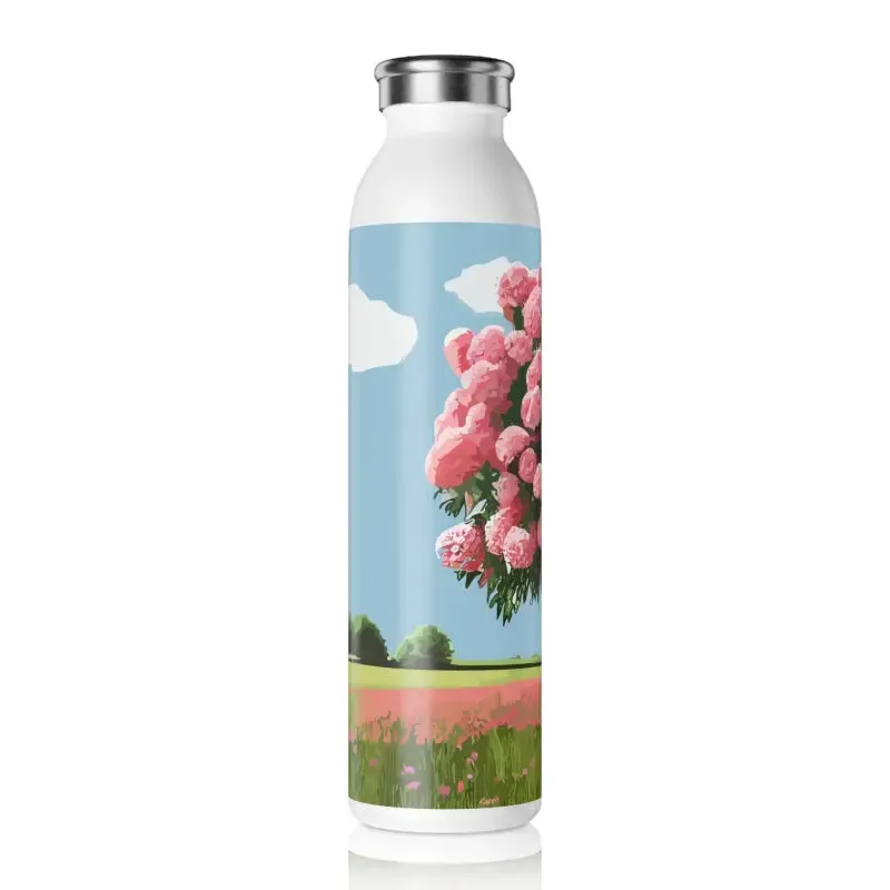 Sleek Slim Rose Tree Water Bottle