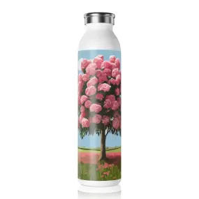 Sleek Slim Rose Tree Water Bottle