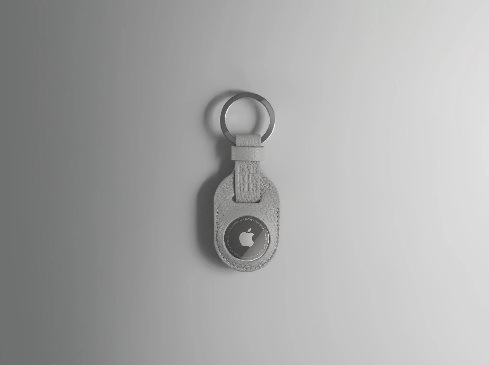 The 0.5ml Leather AirTag Keychain | Sleek Tracker Holder for Keys, Bags & More