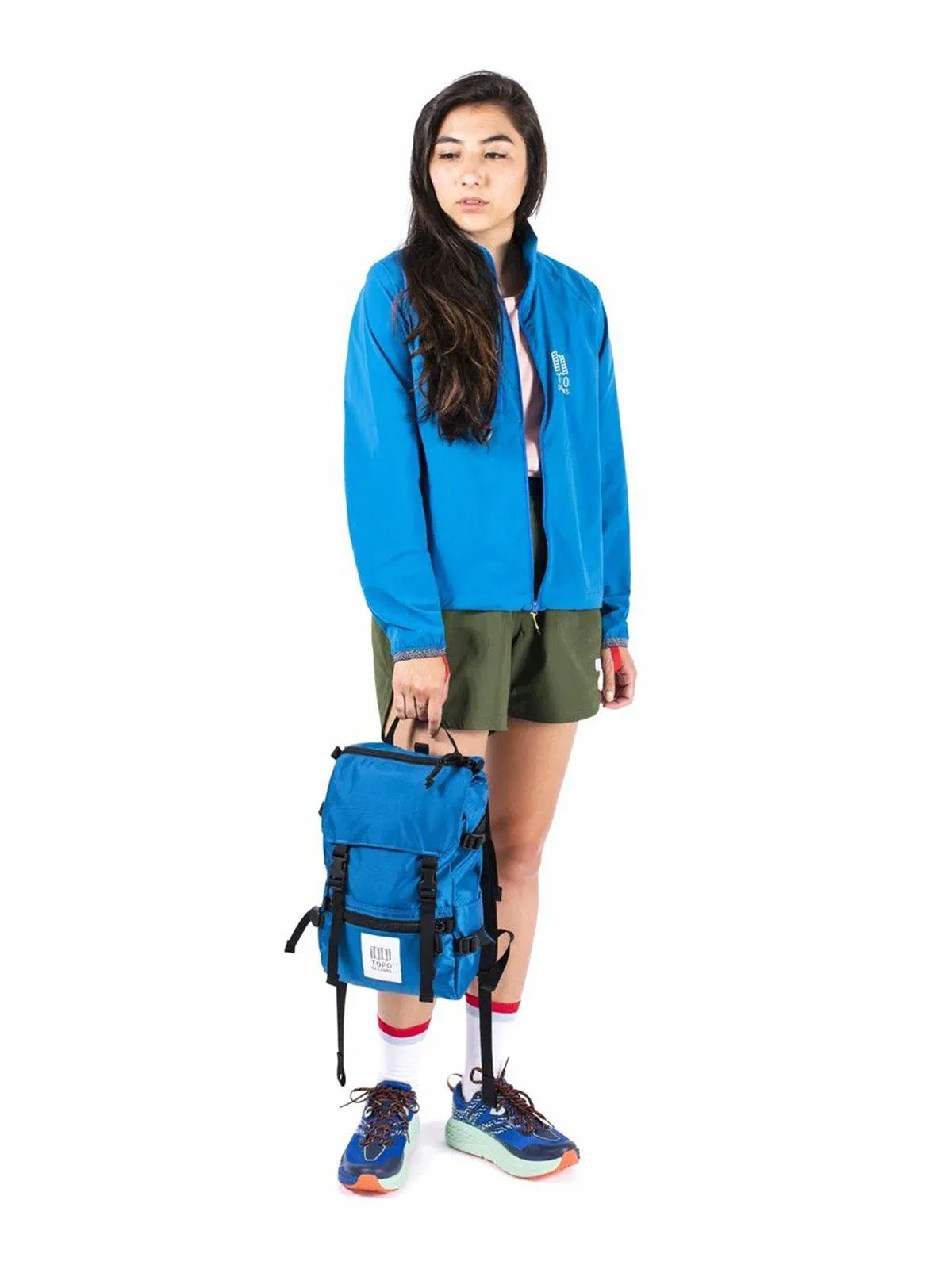 Topo Designs Rover Pack Mini Ripstop Black Purple