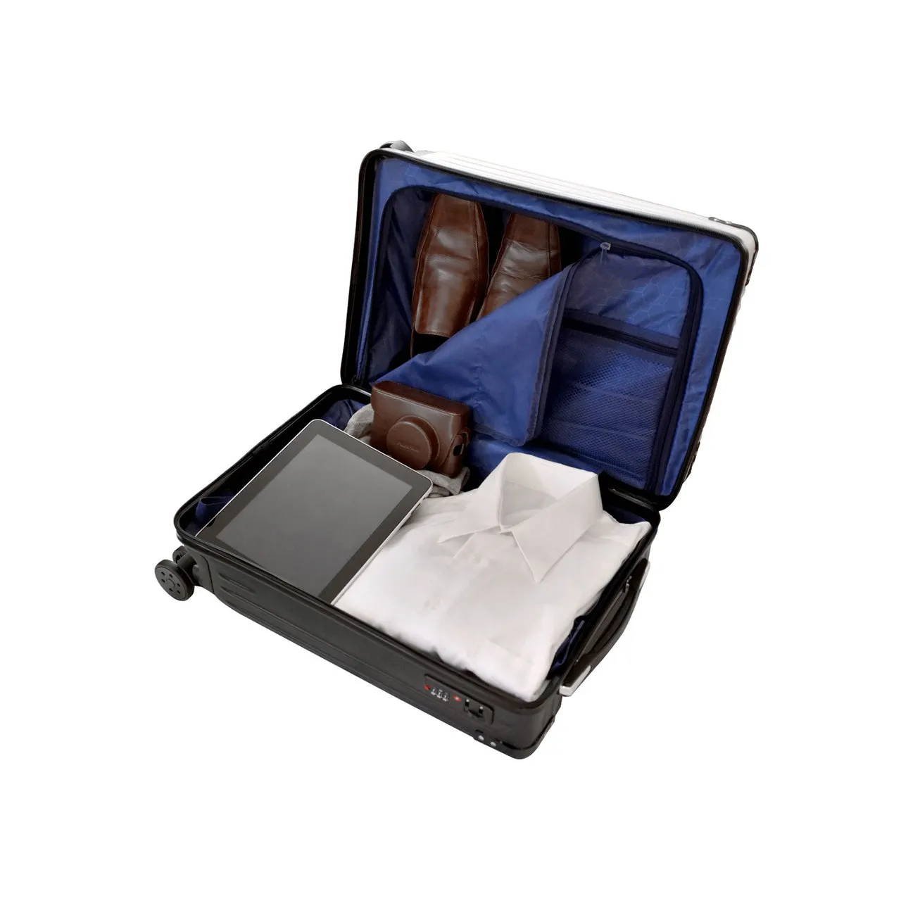 Toronto Blue Jays Premium 2-Toned 21" Carry-On Hardcase in NAVY