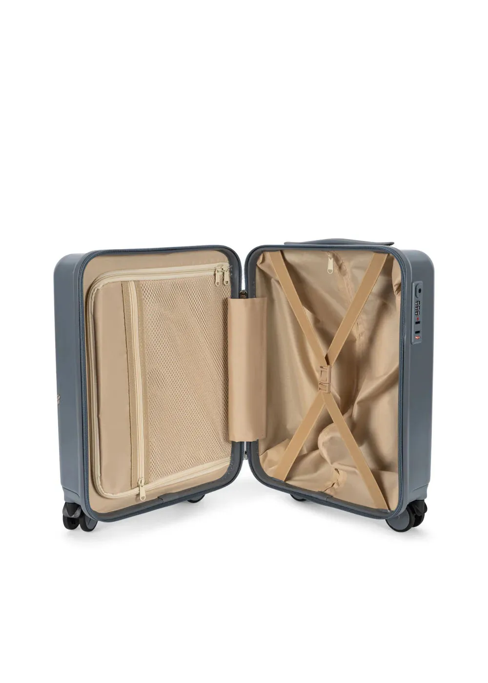 Travel Suitcase - Swan Blue