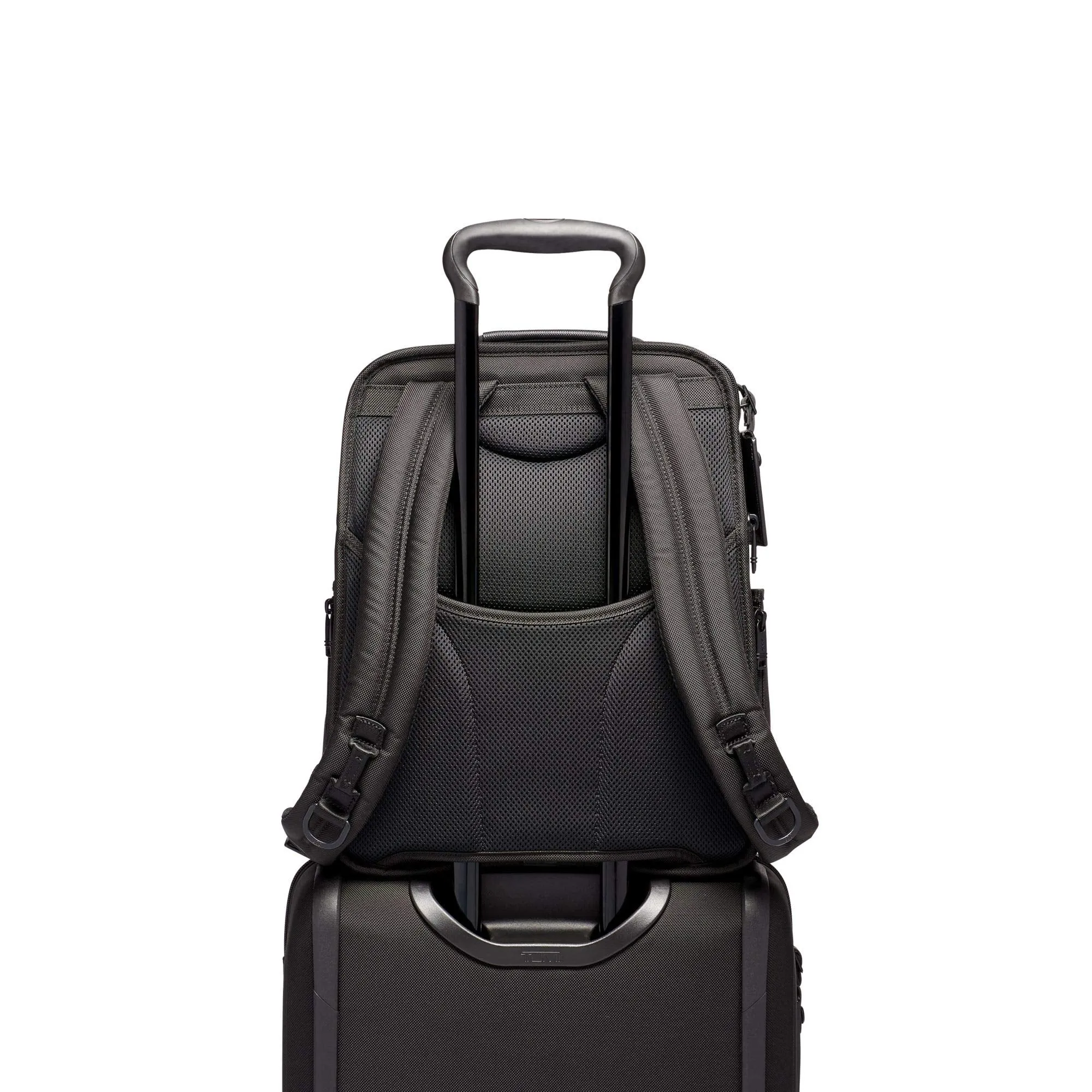 TUMI - Alpha 3 Slim Solutions Laptop Brief Pack - 15 Inch Computer Backpack for Men and Women - Black