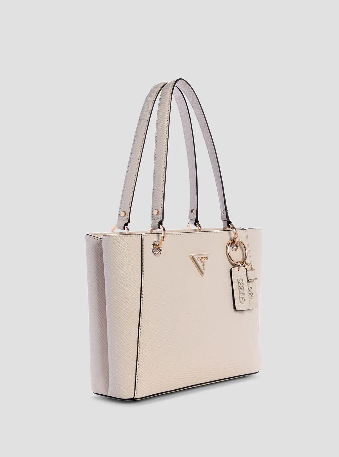 White Noelle Small Tote Bag