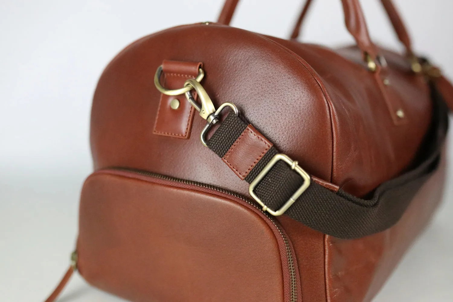 Winchester Holdall | Brown Leather Large